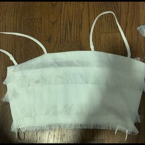 Isabelle’s Cabinet fringe crop top!